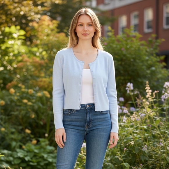 Soho Apparel Sweaters - Light blue sweater